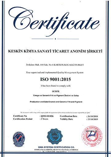 Certification 1